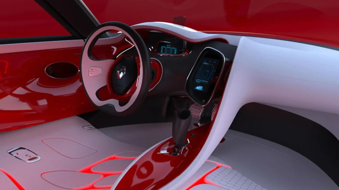 Renault DeZir concept interior
