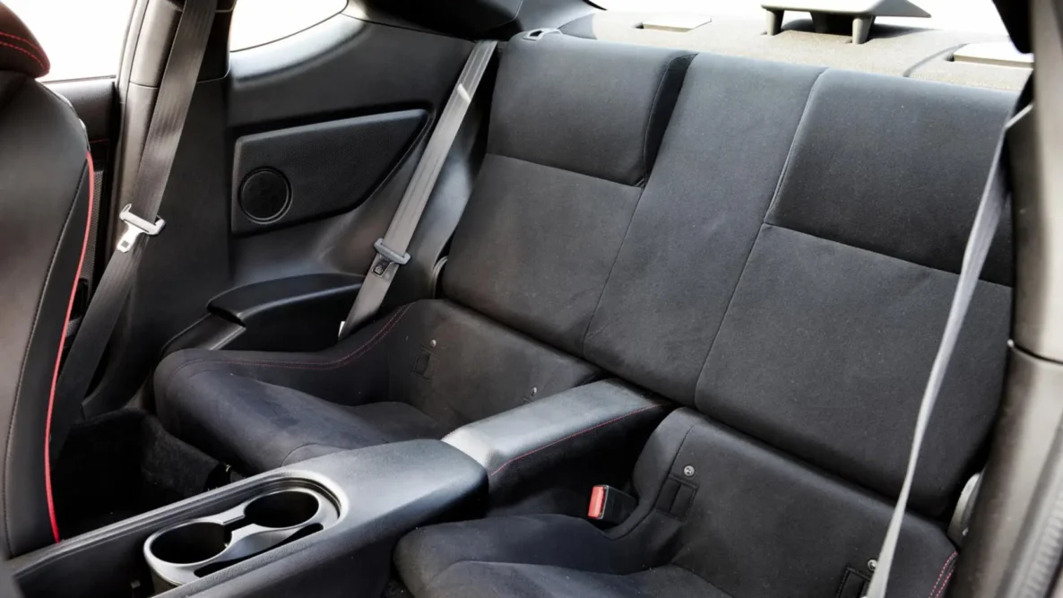 Toyota GT86 first drive review - rear seats