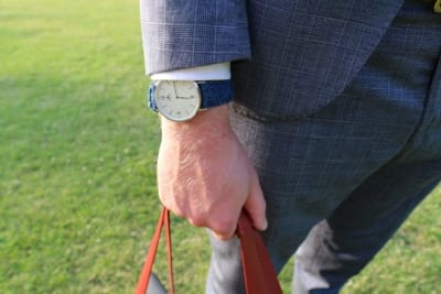 Briline Watches - Blue Tweed Strap