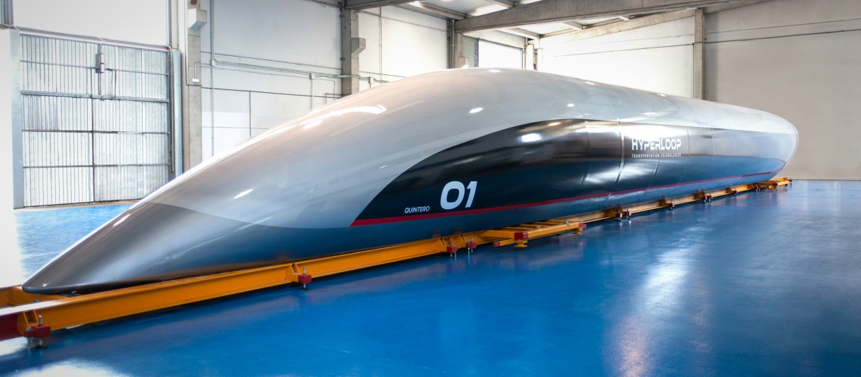 Hyperloop The Hyperloop Has Its First Capsule Prototype and It's Lovely
