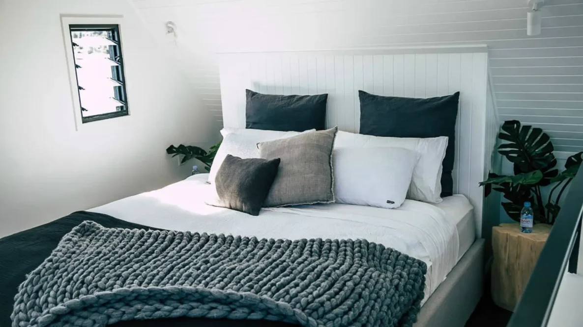 Lilypad Floating Villa bedroom