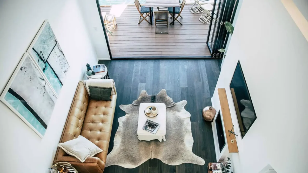 Lilypad Floating Villa living space