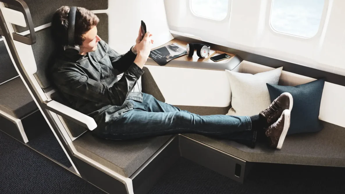 Zephyr Double Decker Economy seating