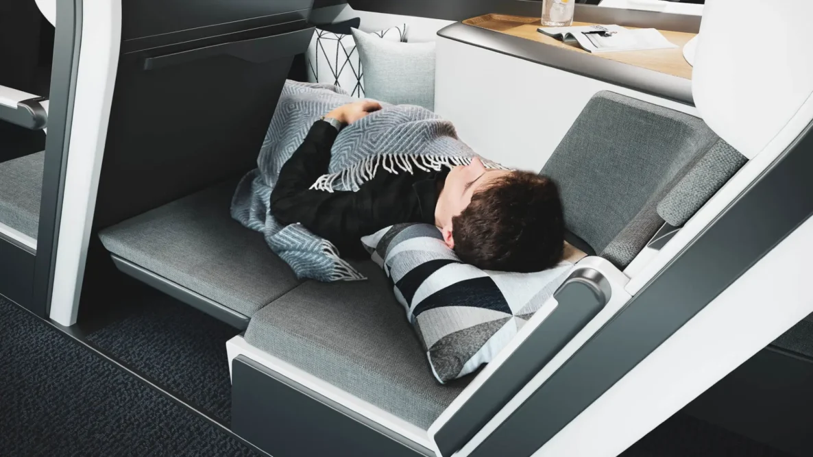 Zephyr Double Decker Economy seating