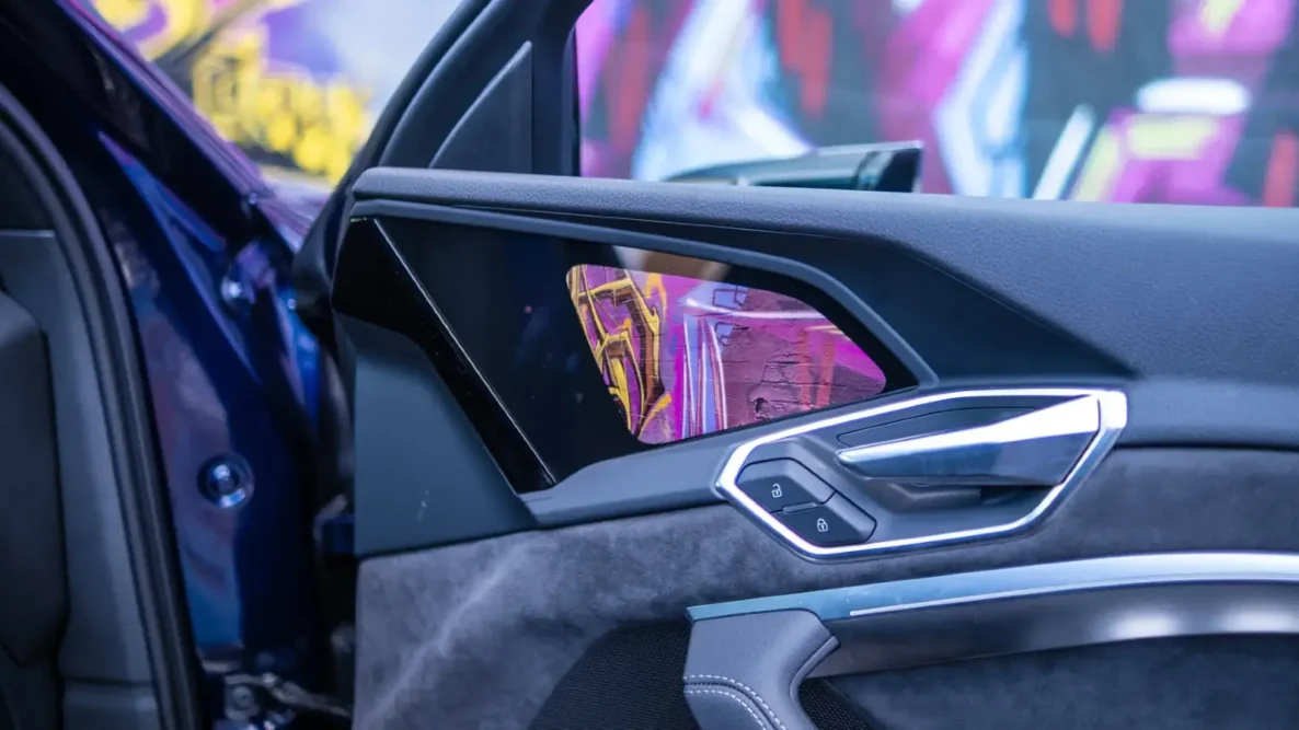 Audi E-Tron 55 Sportback digital mirrors in review