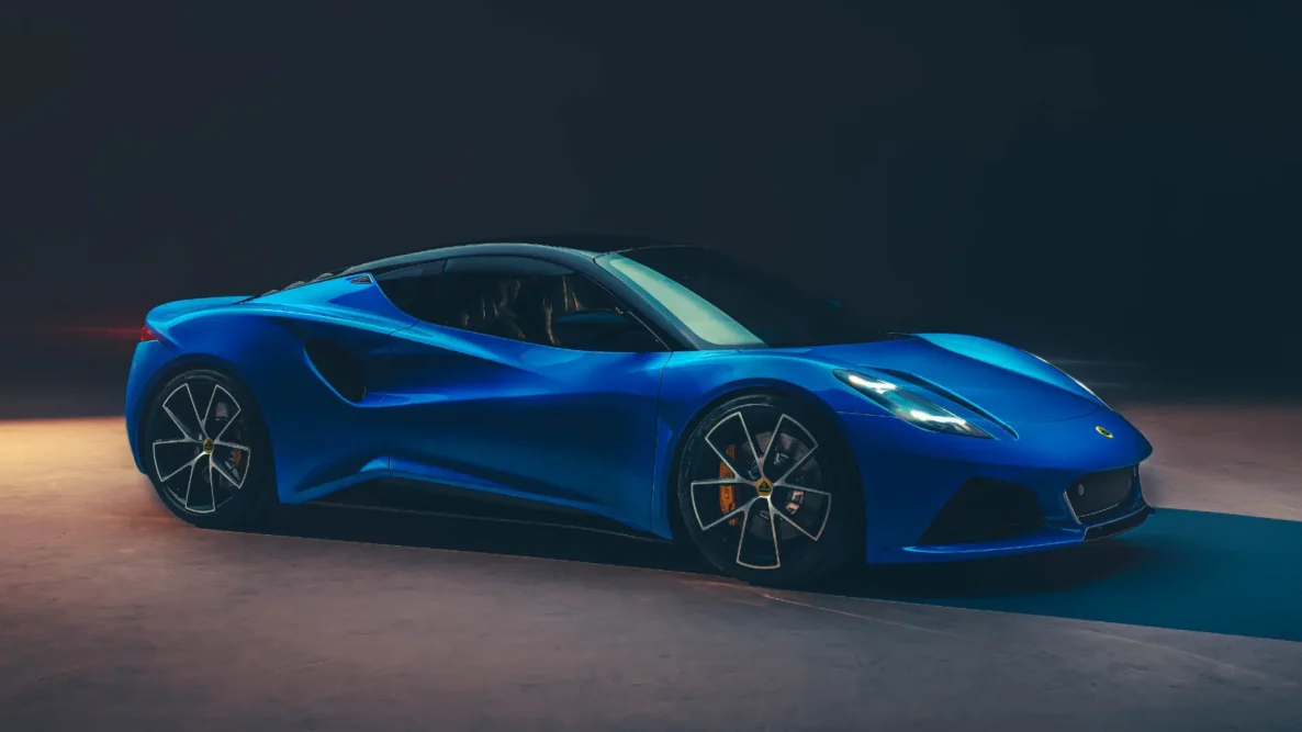 Lotus Emira front angle