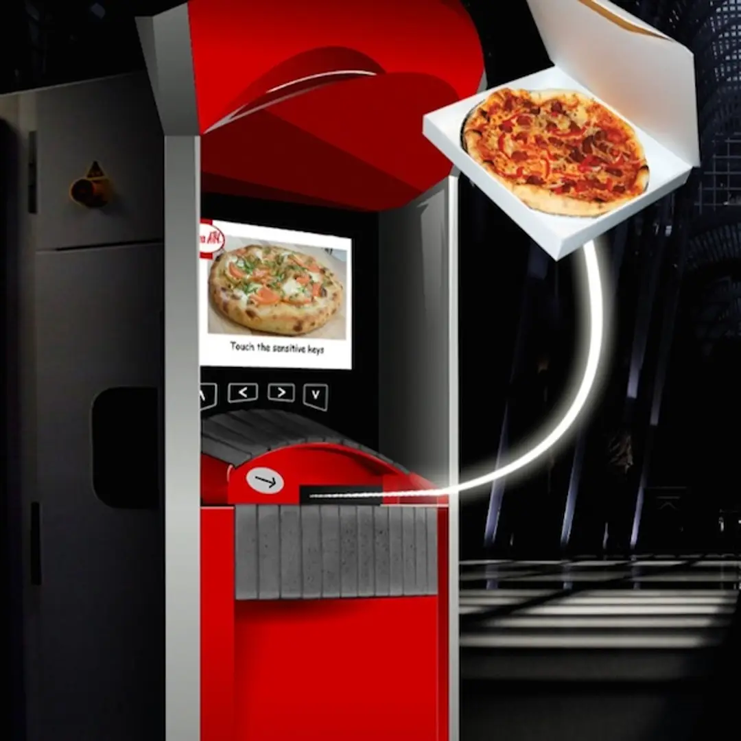 Pizza ATM by Paline