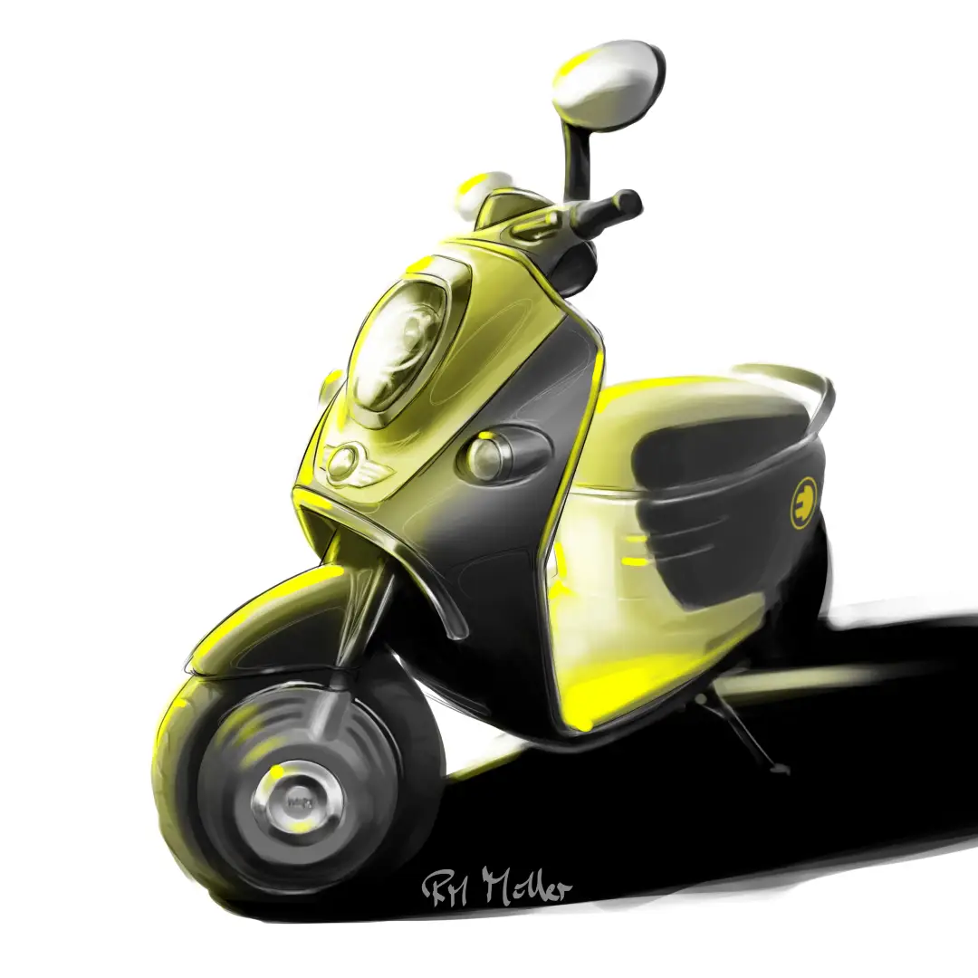 Mini Scooter E Concept art