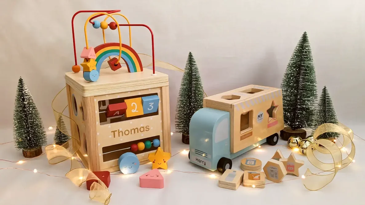 Christmas Gifts for Kids - My 1st Years Wooden Toys Collection