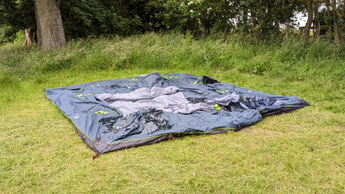 Moonhill 5 Air Tent before inflation