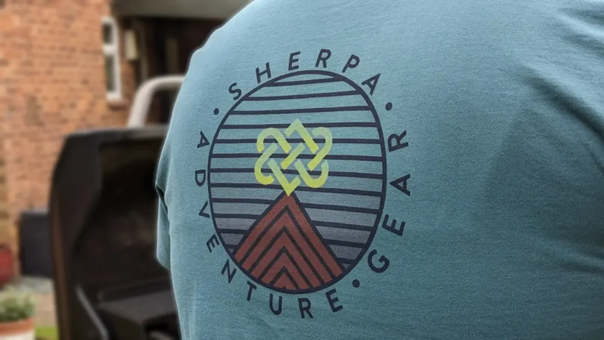 Sherpa Adventure Gear t-shirt back