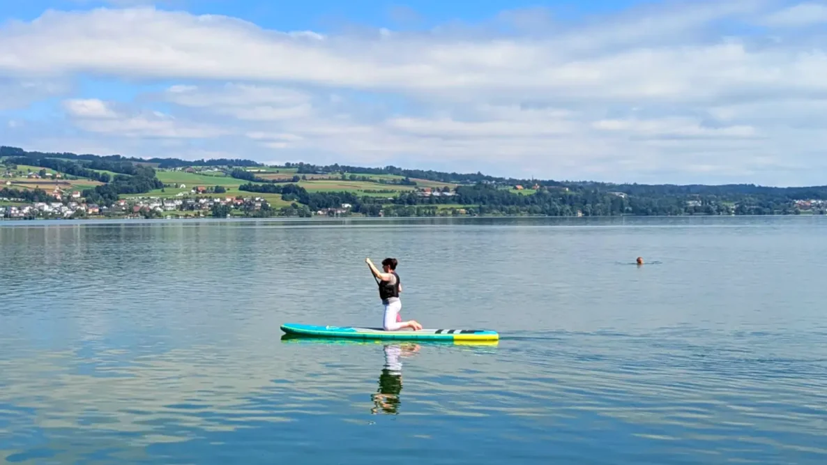 SUP Lake Sempach Nottwil Switzerland