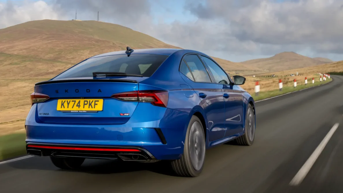 Skoda Octavia vRS hatch rear
