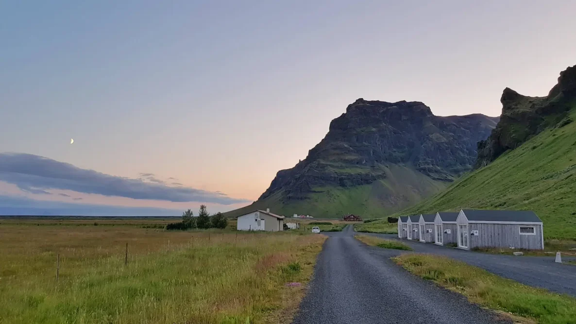 Nights in Iceland can be bright