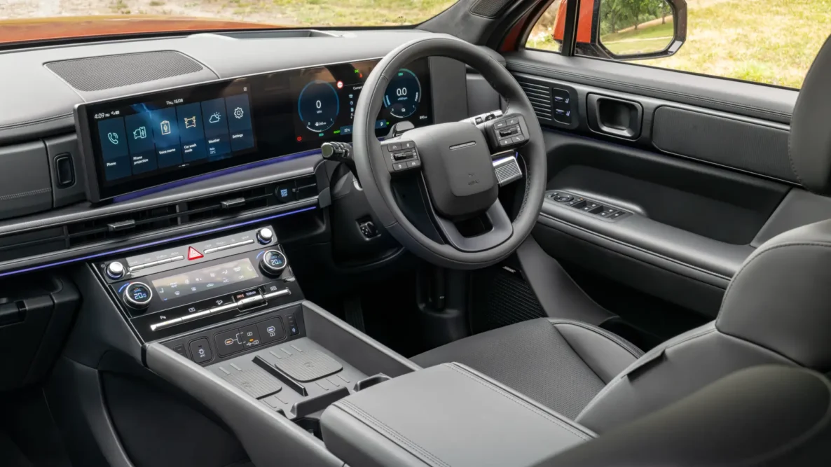 Hyundai Santa Fe dashboard
