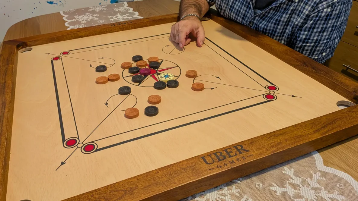 Family Games Carrom Board