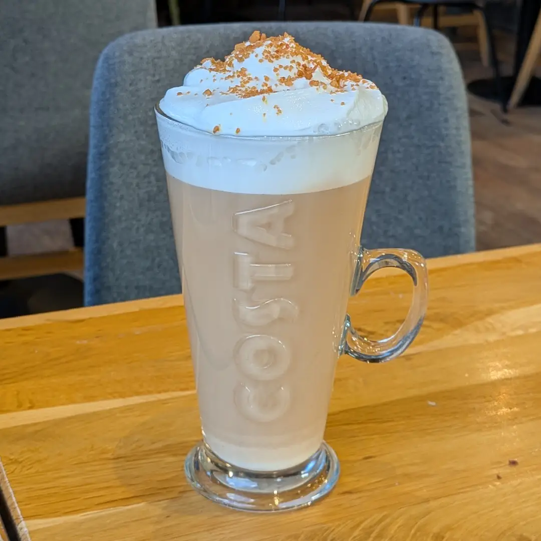 Christmas coffee from Costa