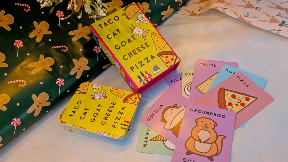 Family Games Taco Cat Goat Cheese Pizza