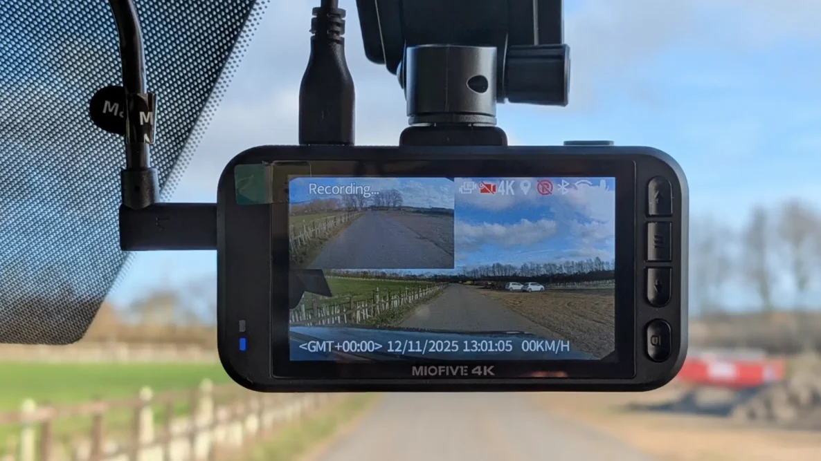 Miofive S1 Pro Dual Dash Cam front camera