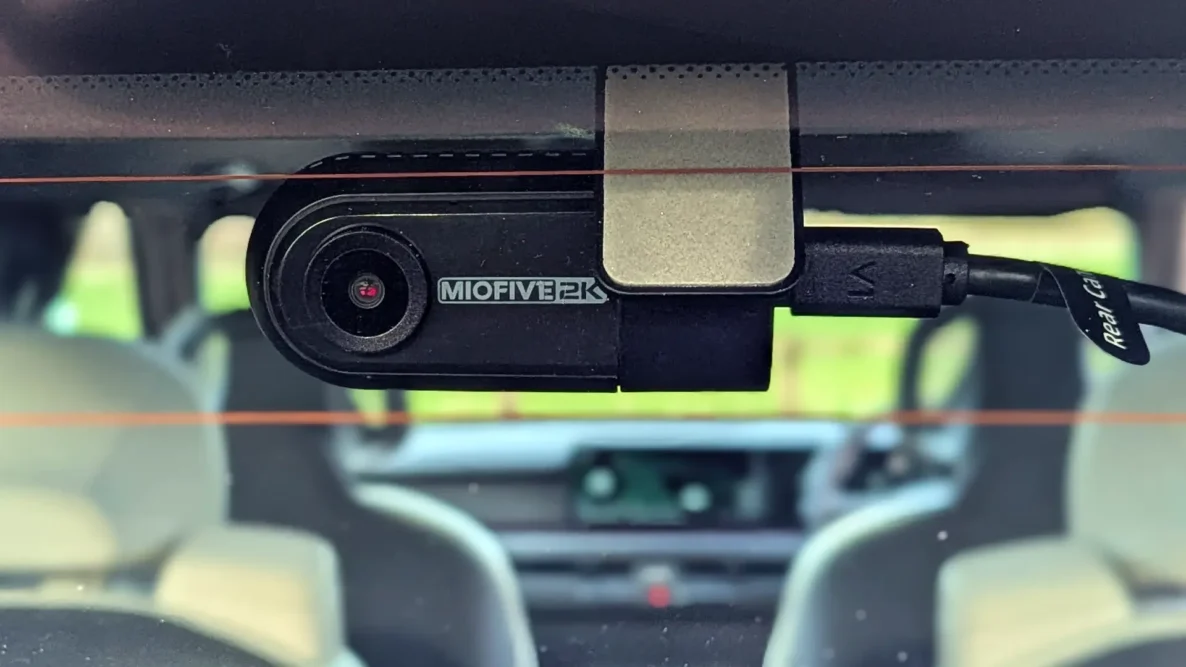 Miofive S1 Pro Dual Dash Cam rear camera