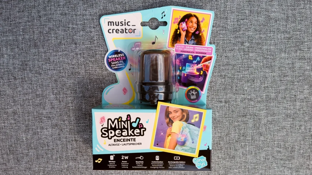 Canal Toys Mini Speaker in packet
