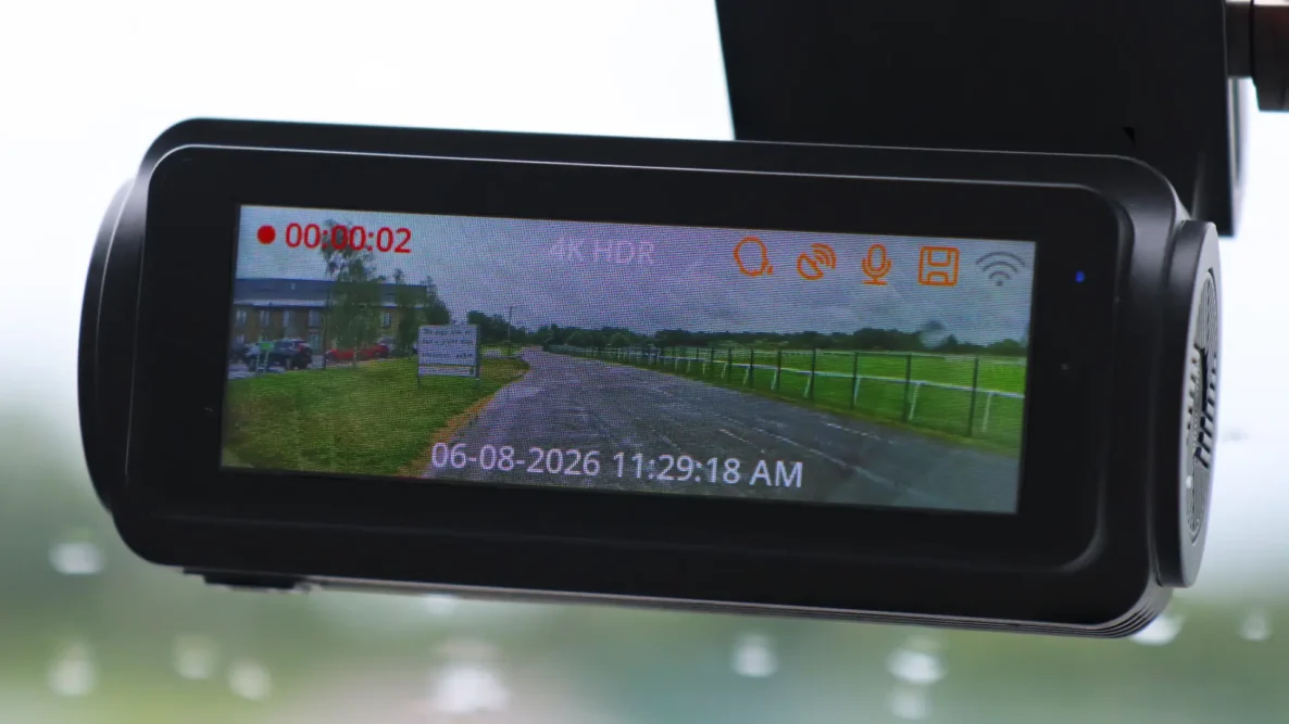 GKU E200 4K Dual Dash Cam