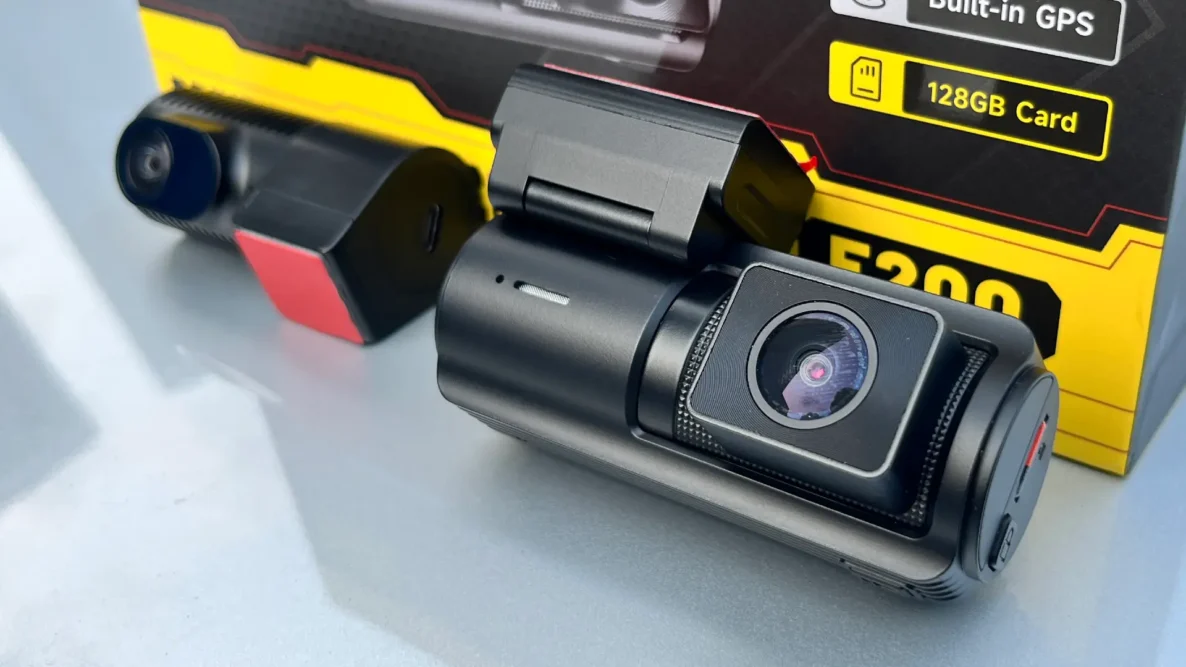 GKU E200 4K Dual Dash Cam