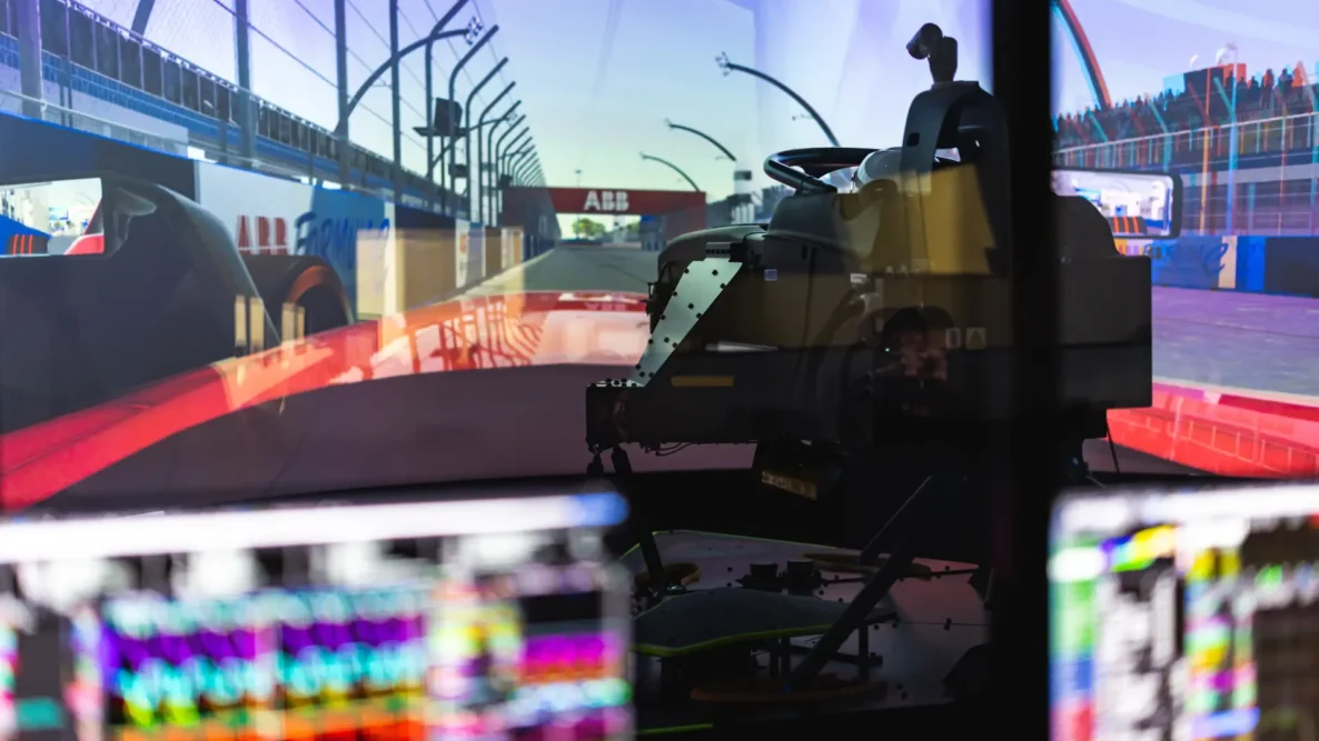 Nissan Formula E Dynisma DMG-1 simulator