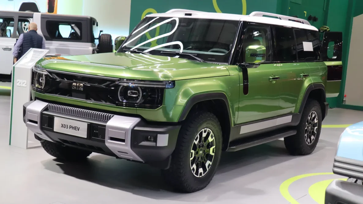 212 X03 at the Paris Motor Show 2026
