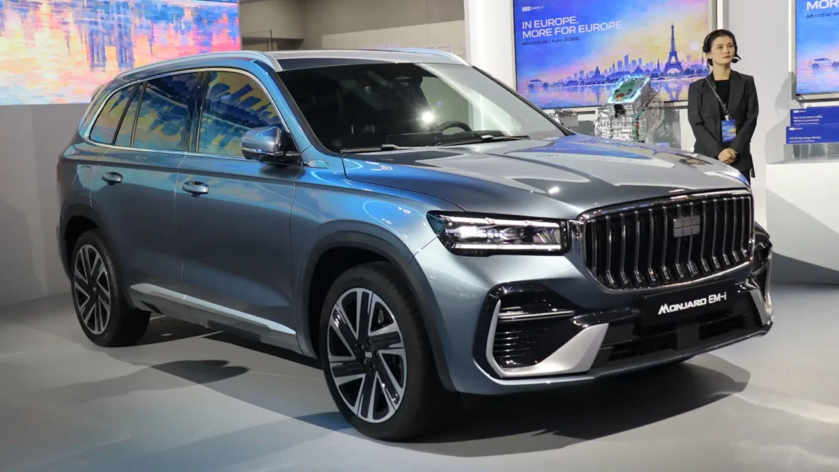 Geely Monjaro at the Paris Motor Show 2026