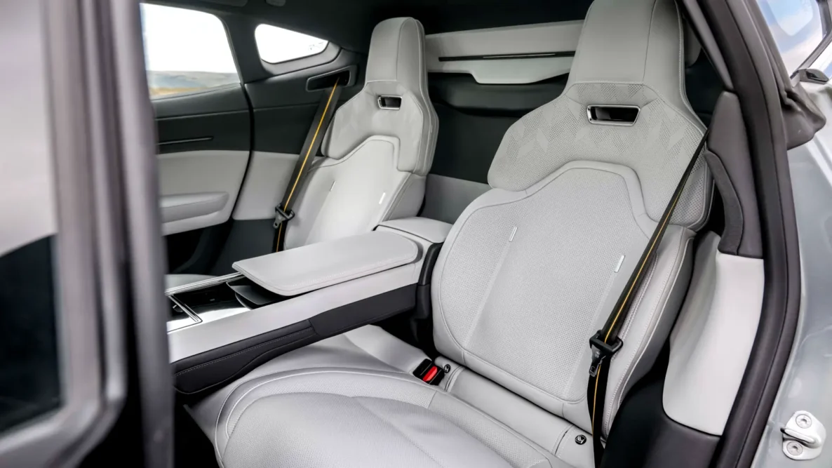 Polestar 5 Dual Motor rear seats