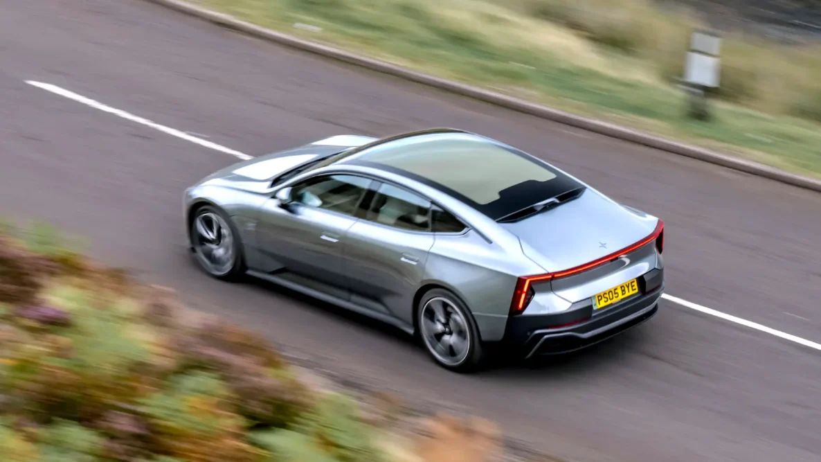 Polestar 5 Dual Motor overhead view